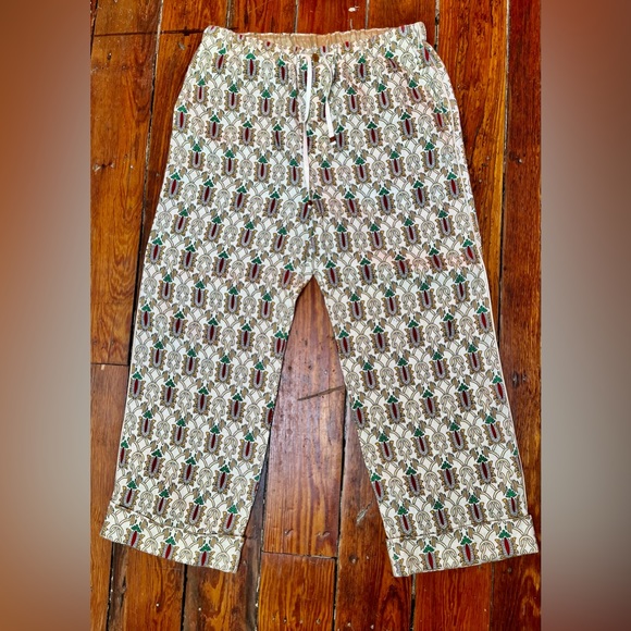 Gucci Linen Trousers Gucci 100 Anniversary F/W 2021 Collection Retail $1350